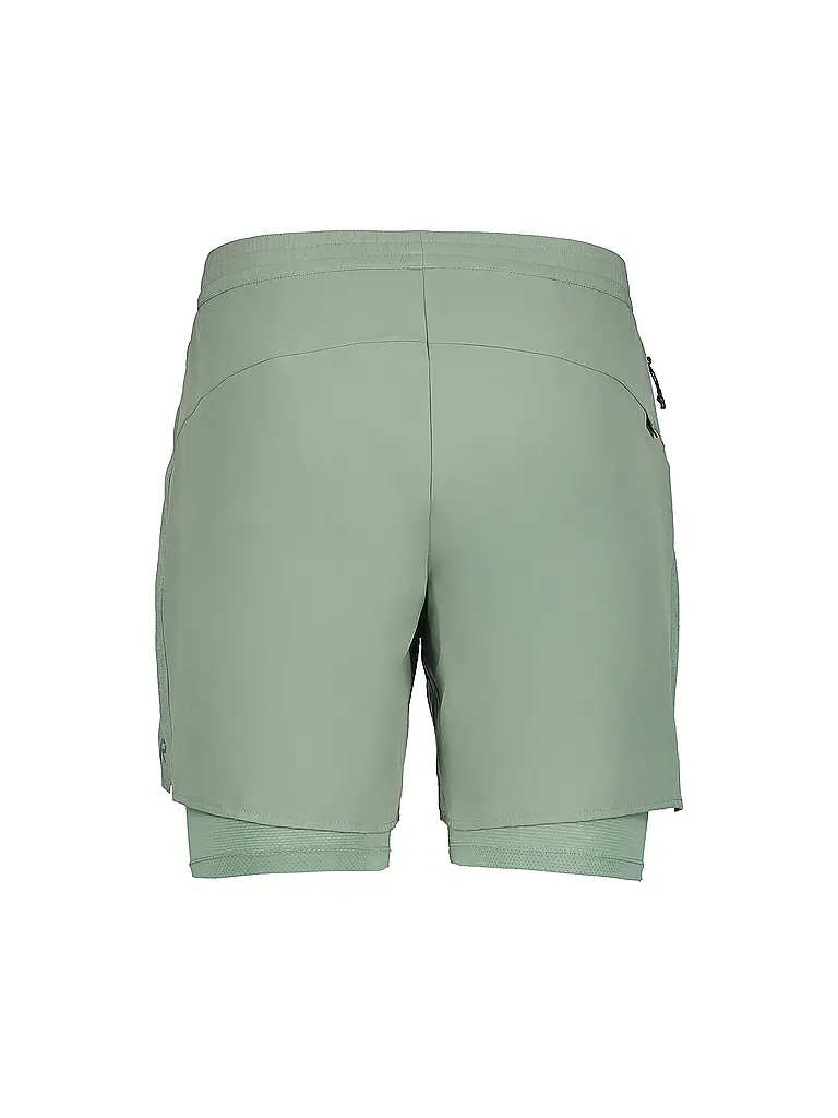 RUKKA |  Herren 2in1 Laufshort Maaninka  | hellgrün