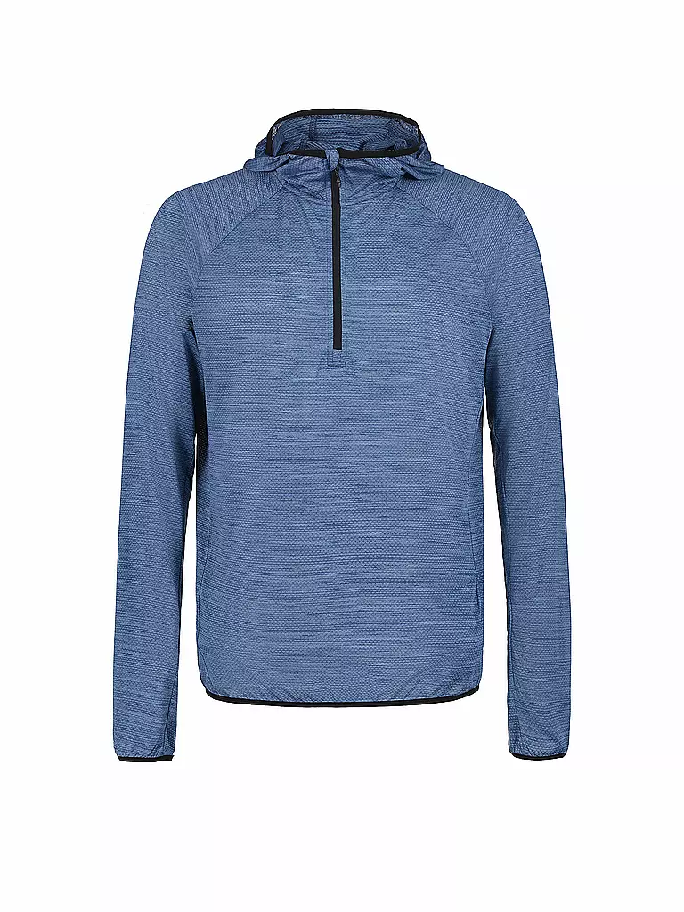 RUKKA |  Herren Laufhoodie mit Zip Meilan  | dunkelblau