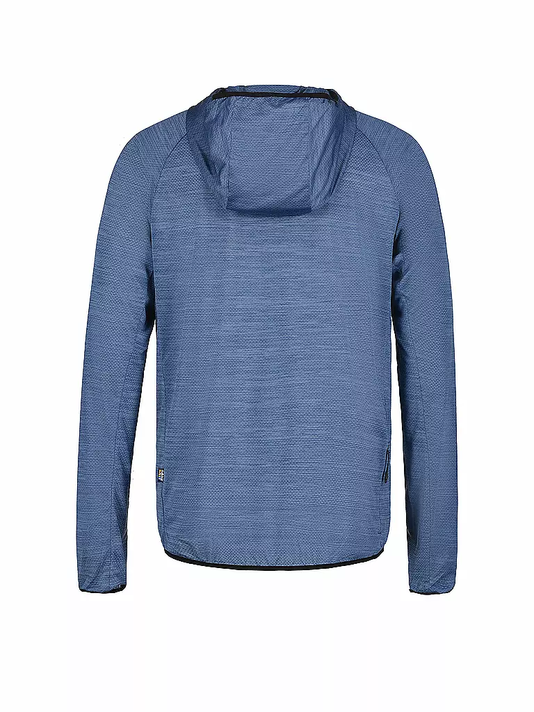 RUKKA |  Herren Laufhoodie mit Zip Meilan | dunkelblau
