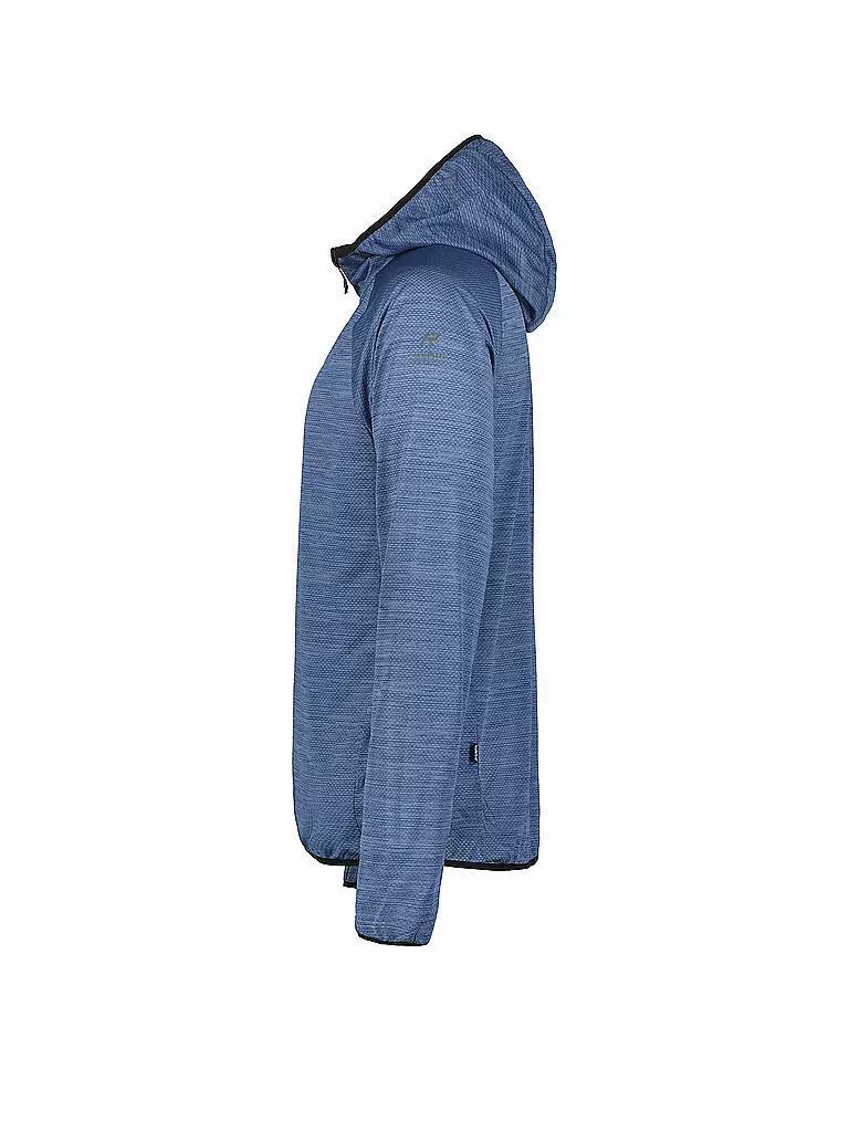 RUKKA |  Herren Laufhoodie mit Zip Meilan | dunkelblau
