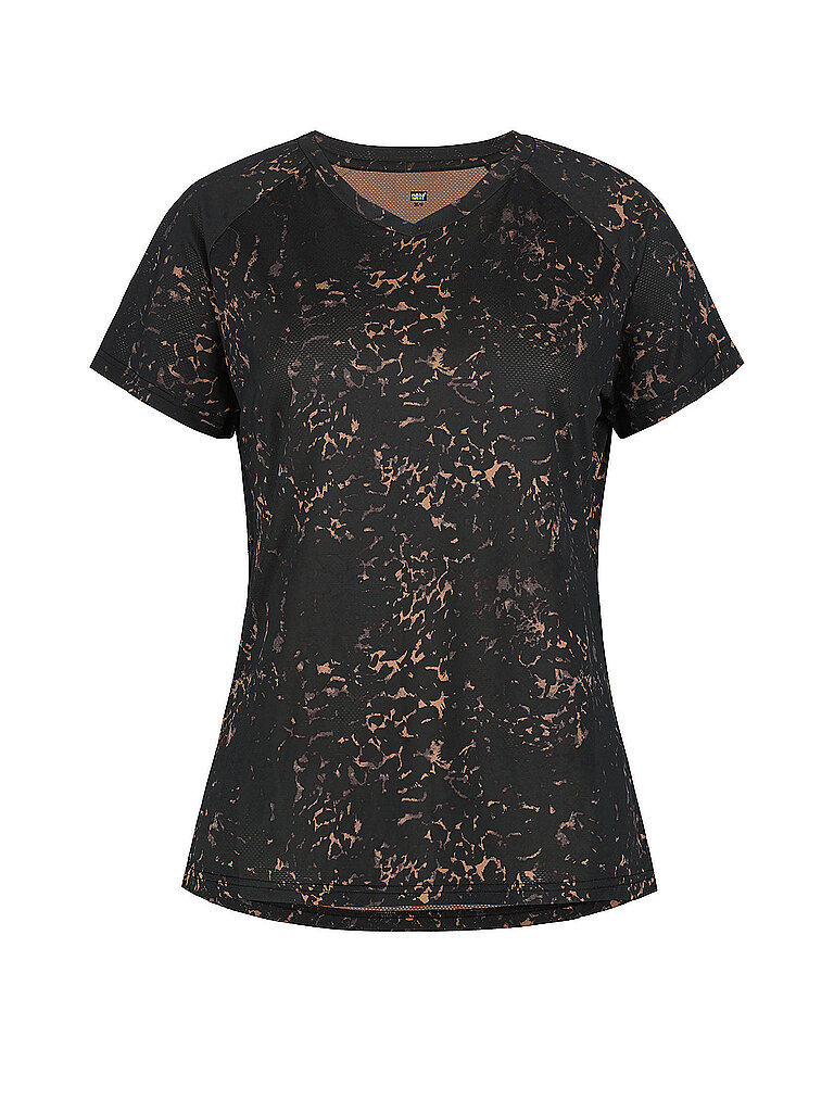 RUKKA Damen Laufshirt Muuko Print schwarz | 34