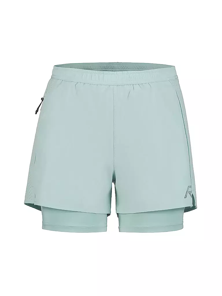 RUKKA | Damen 2in1 Laufshort Makela | mint