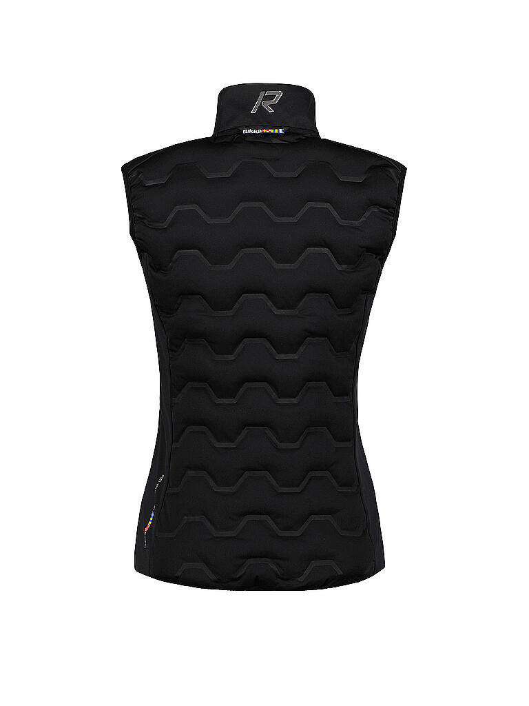 RUKKA | Damen Hybrid-Laufweste Majstad | schwarz