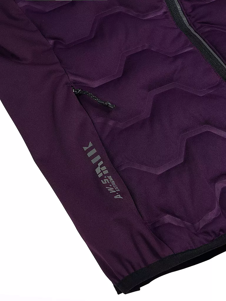 RUKKA | Damen Hybrid-Laufweste Majstad | lila