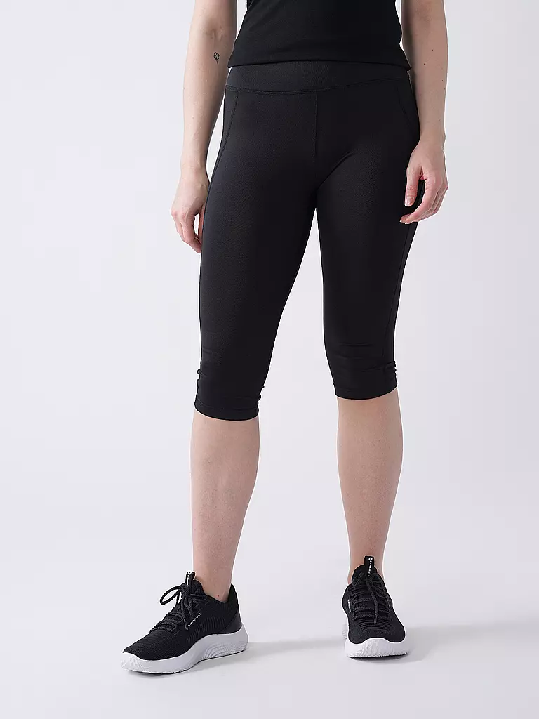 RUKKA | Damen Laufhose Maakeski 3/4 | schwarz