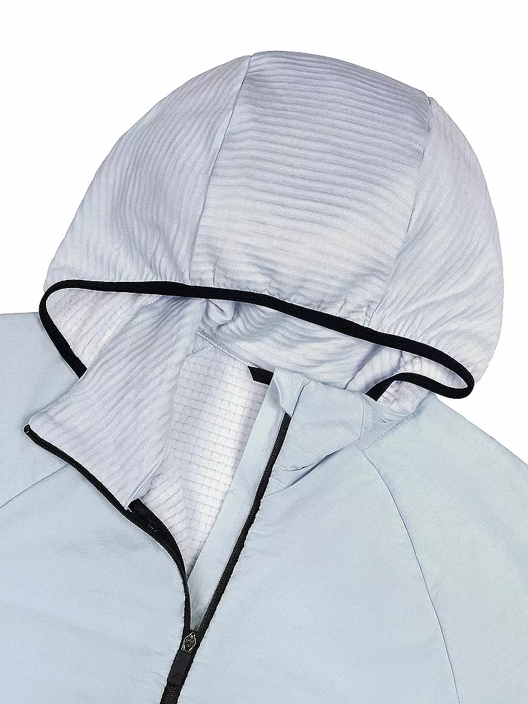 RUKKA | Damen Laufjacke Maskila Hoodie | hellblau