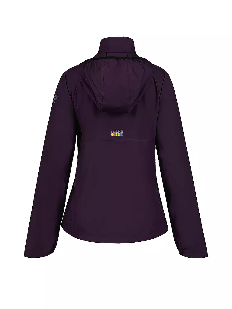 RUKKA | Damen Laufjacke Messela | koralle