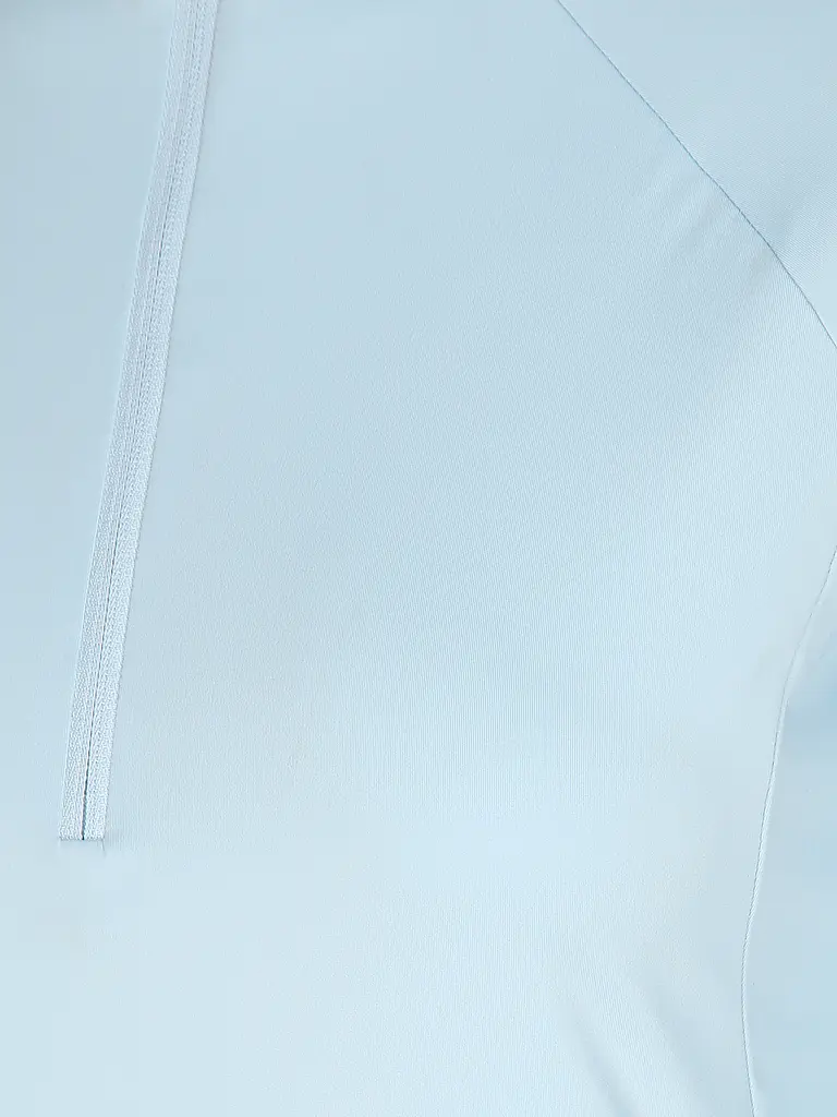 RUKKA | Damen Laufshirt Maalo mit Zip | hellblau