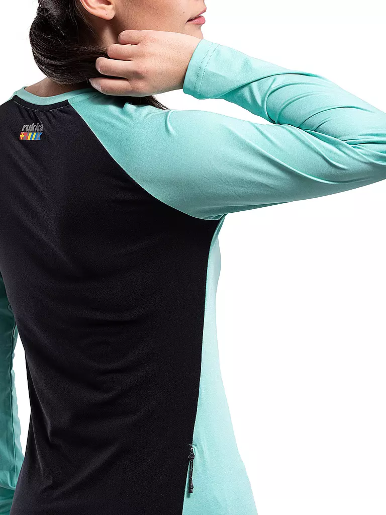 RUKKA | Damen Laufshirt Malis | türkis