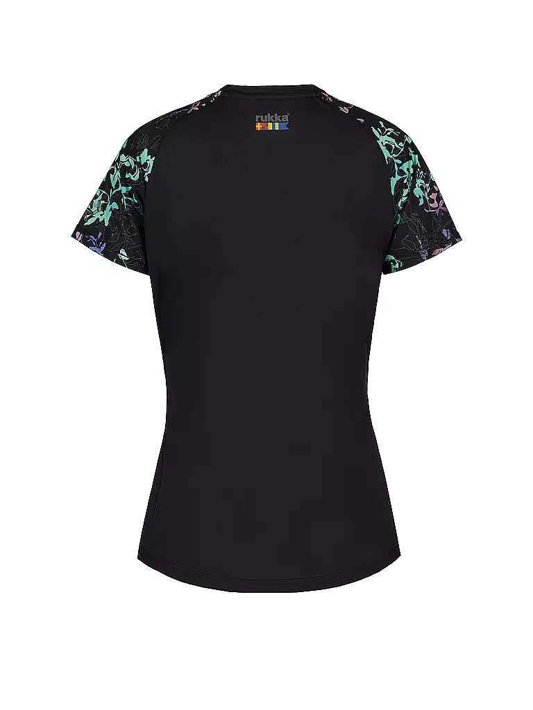 RUKKA | Damen Laufshirt Mantera | schwarz