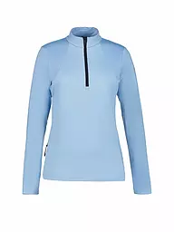 RUKKA | Damen Laufshirt Merisaari HalfZip | hellblau