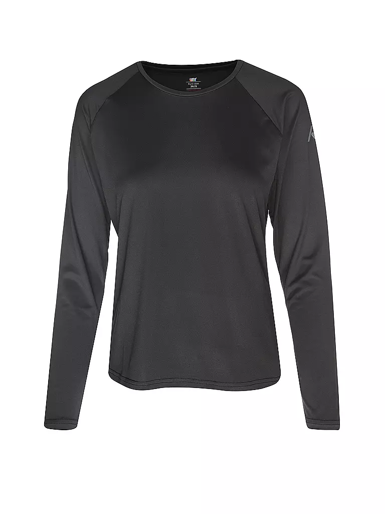 RUKKA | Damen Laufshirt Muotka | schwarz
