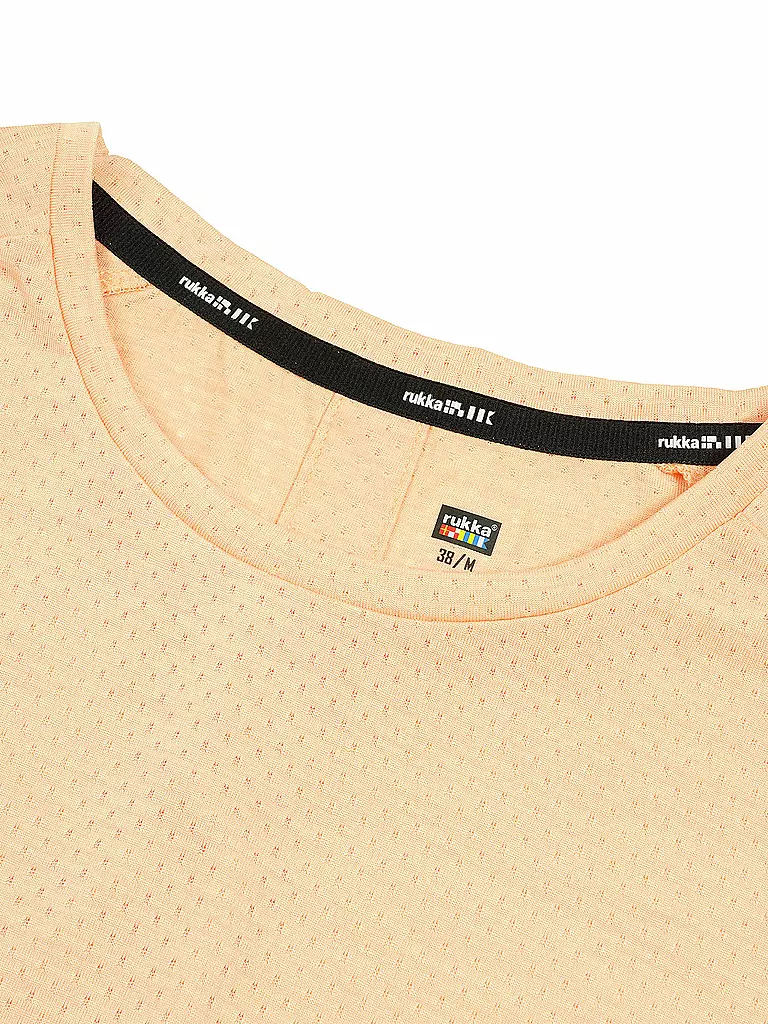 RUKKA | Damen Laufshirt Ylakartti | koralle