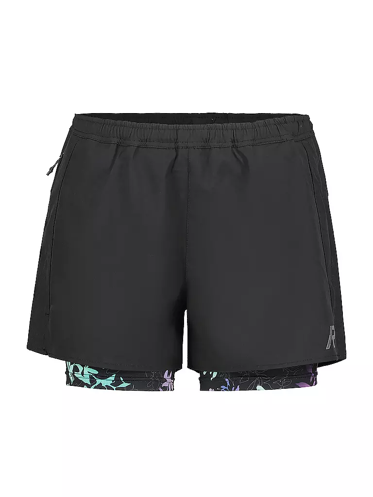 RUKKA | Damen Laufshort Mahala | schwarz