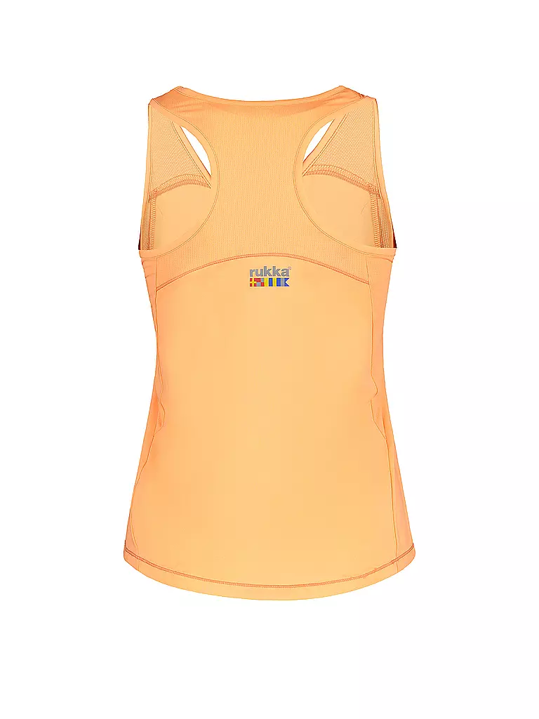 RUKKA | Damen Lauftank Maanselka | orange