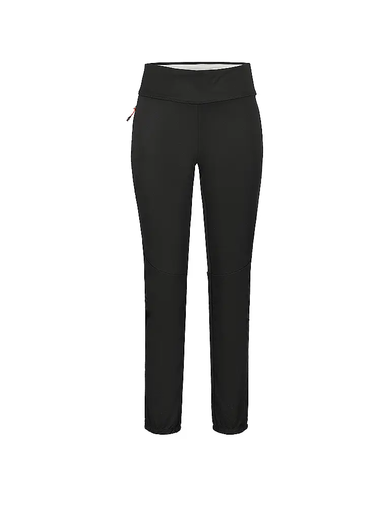 RUKKA | Damen Softshell Langlauftight Talla | Schwarz