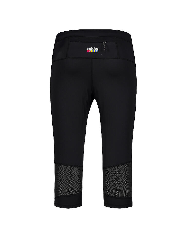 RUKKA | Herren 3/4 Lauftight Matki | schwarz