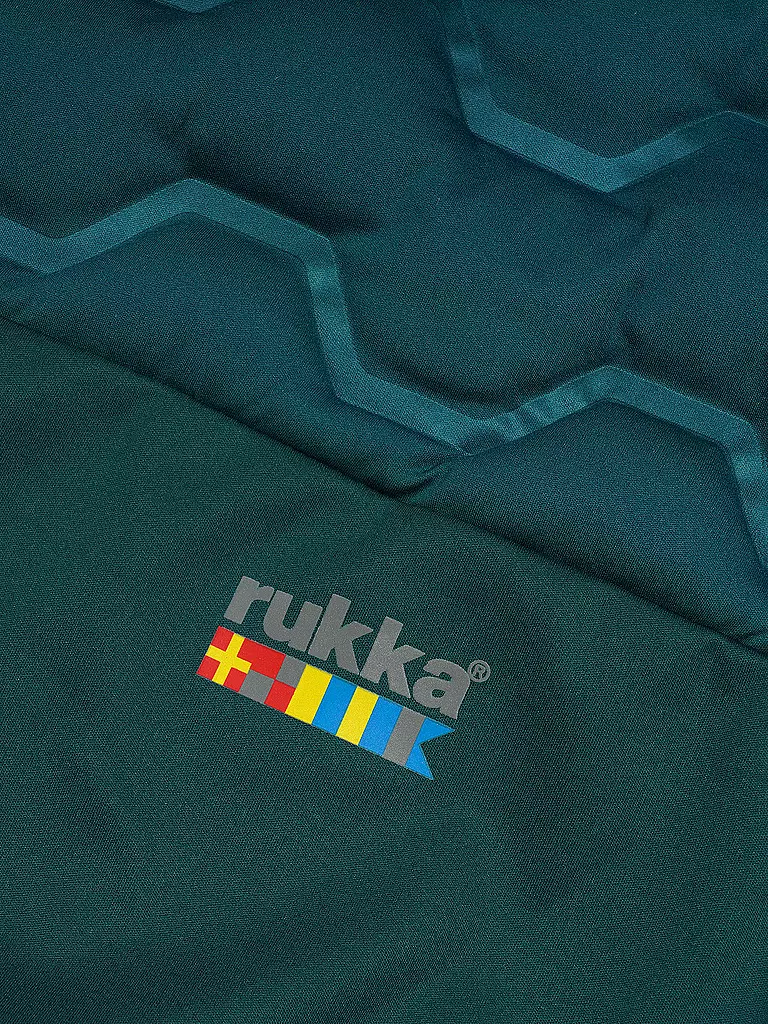 RUKKA | Herren Hybrid-Laufjacke Muska | dunkelgrün