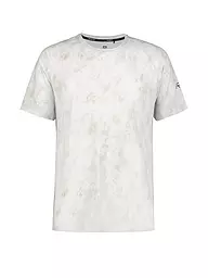 RUKKA | Herren Laufshirt Maavesi Print | weiss