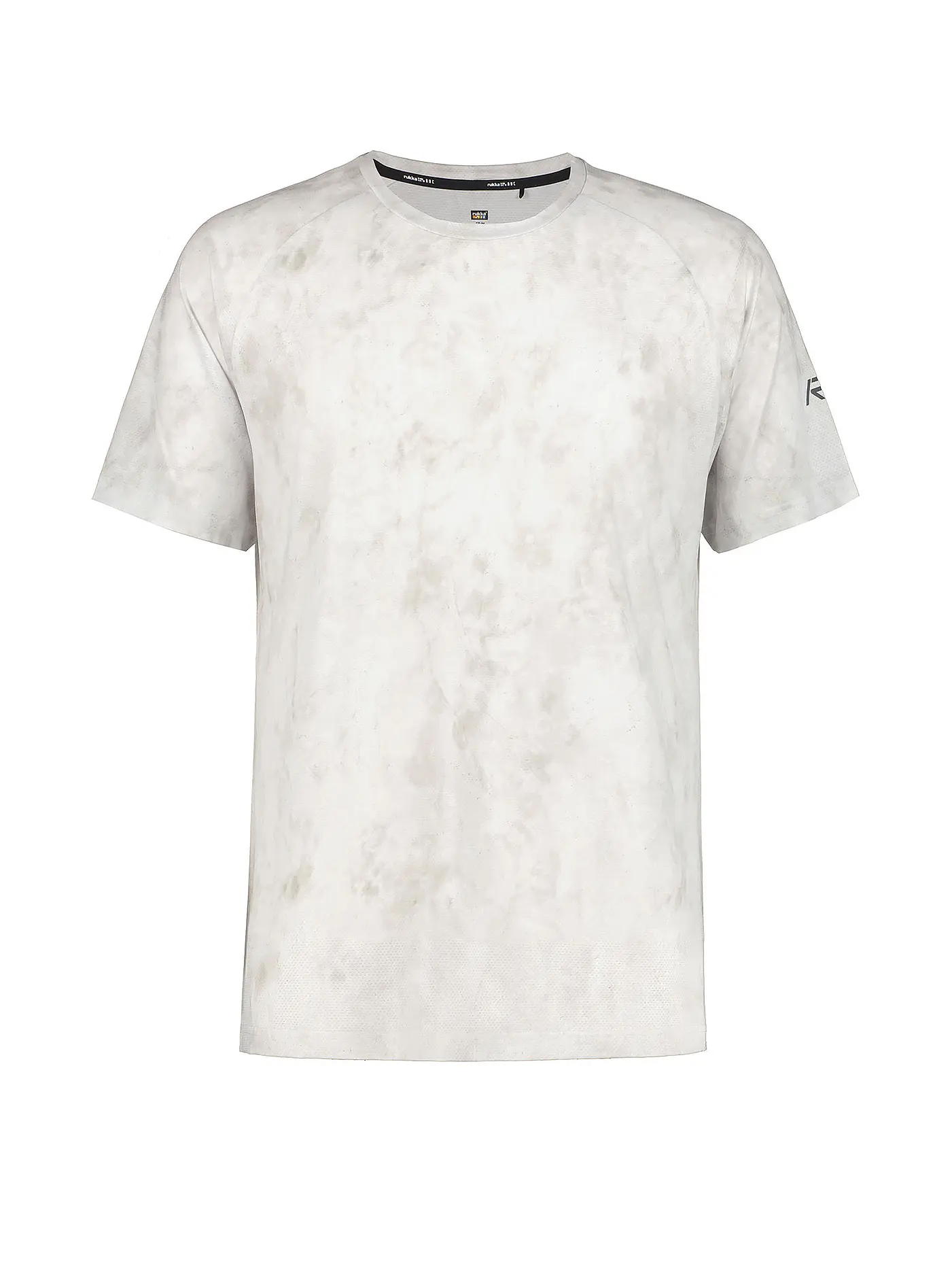 RUKKA | Herren Laufshirt Maavesi Print | weiss