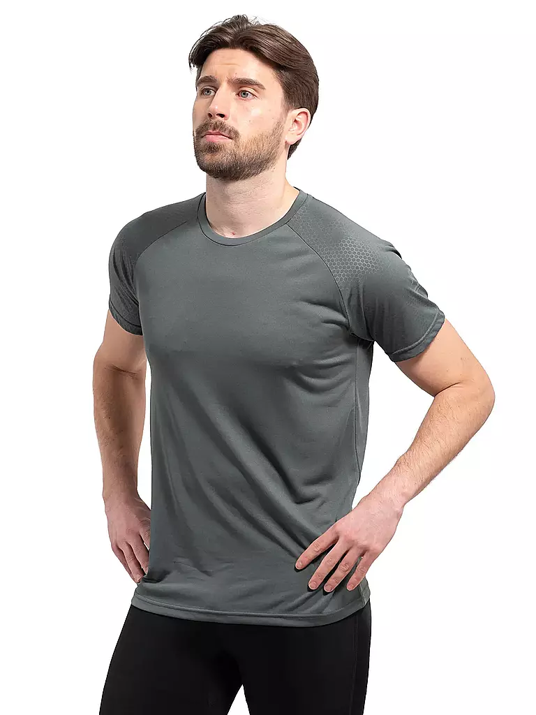 RUKKA | Herren Laufshirt Marry | grau