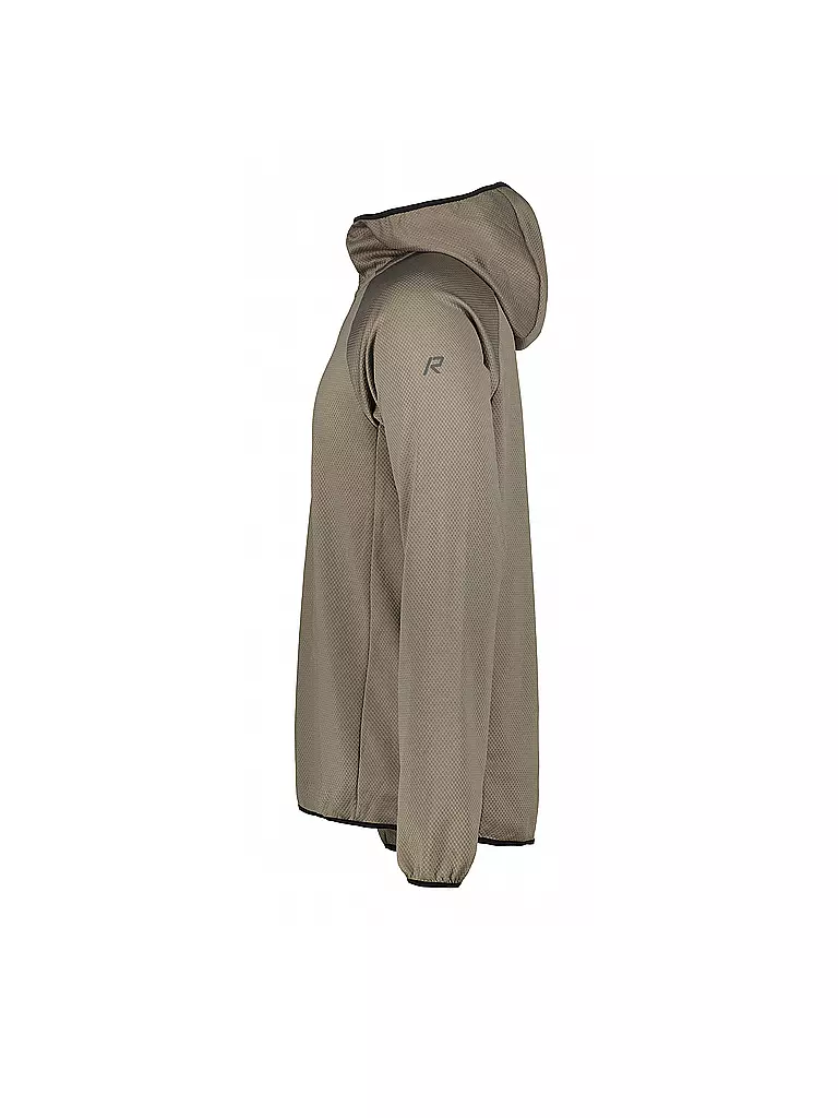 RUKKA | Herren Laufshirt Meilan 17" Zip | braun