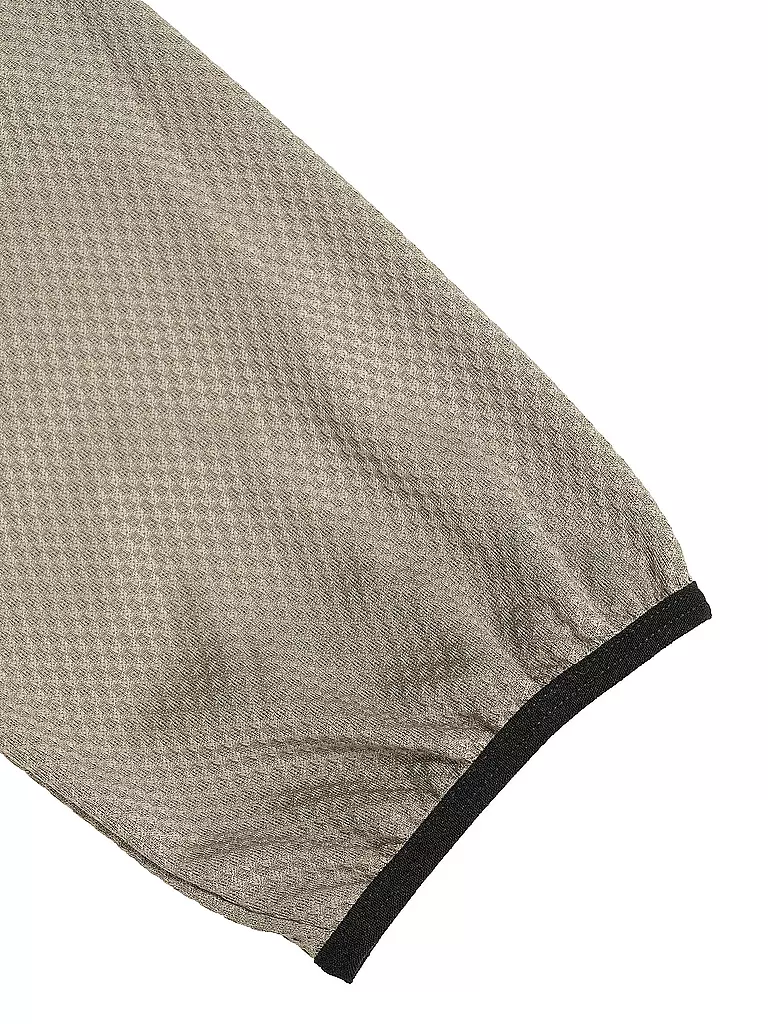 RUKKA | Herren Laufshirt Meilan 17" Zip | braun