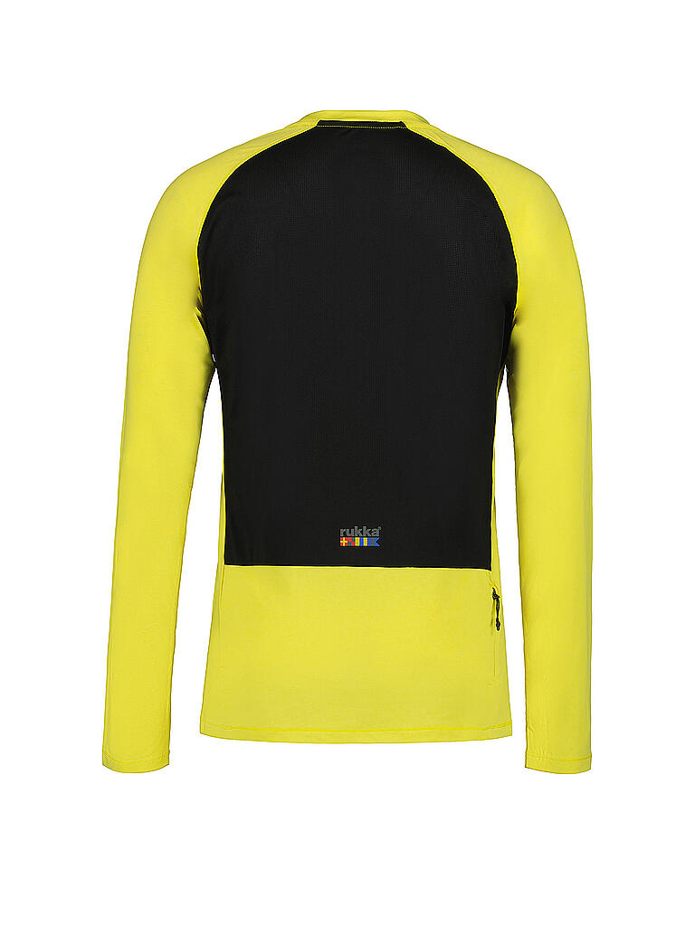 RUKKA | Herren Laufshirt Melko | gelb