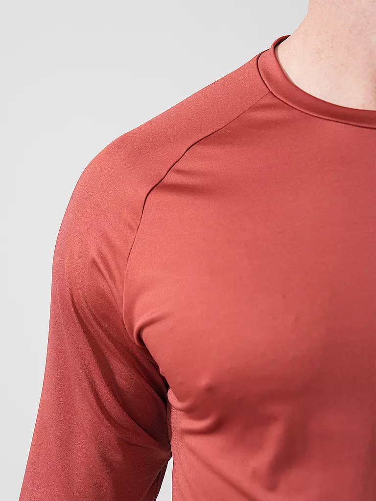 RUKKA | Herren Laufshirt Muosto | kupfer