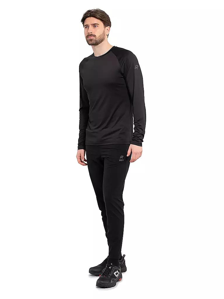 RUKKA | Herren Laufshirt Muosto | schwarz