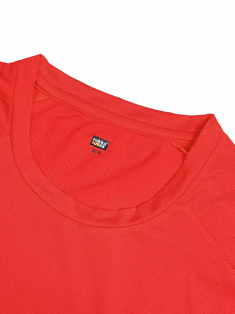RUKKA | Herren Laufshirt Muukko | rot