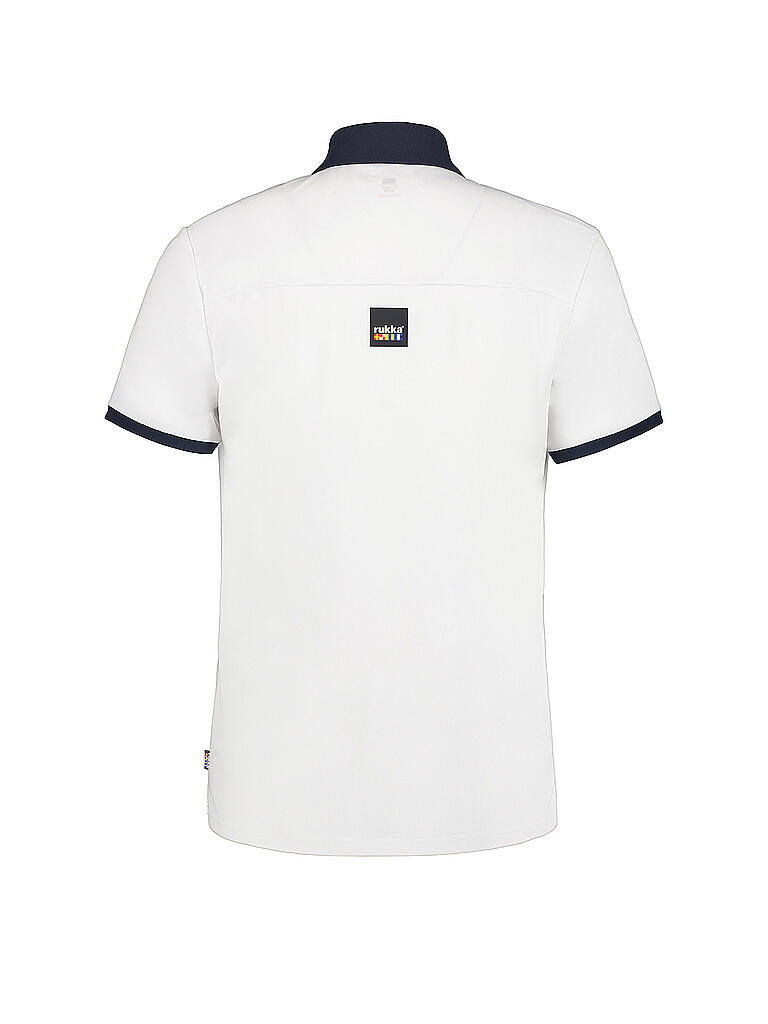 RUKKA | Herren Tennispolo Ylapa | weiss