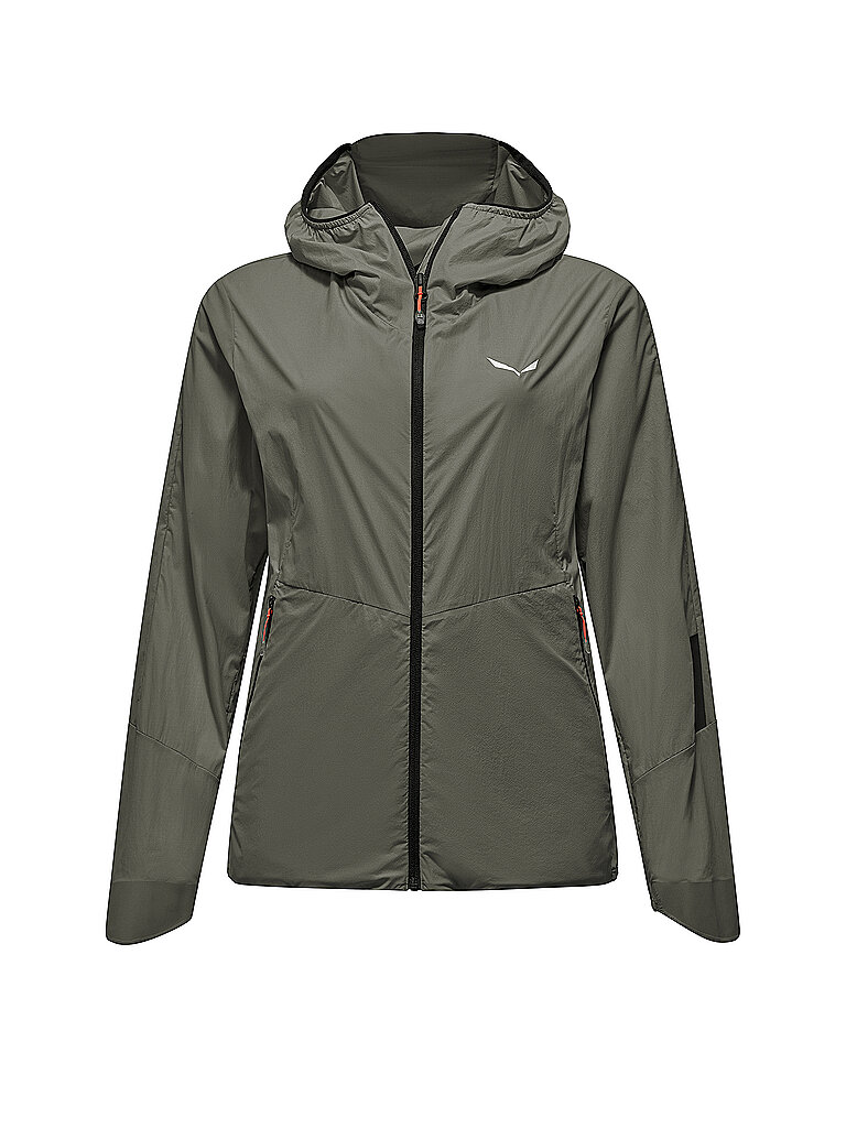 SALEWA Damen Jacke Pedroc Wind Hoodie olive | 42