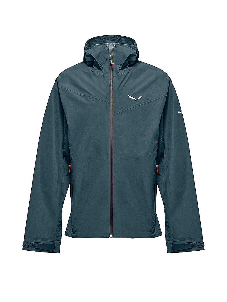 SALEWA Herren Wanderjacke Puez Aqua 4 2.5L Powertex Hoodie petrol | XL