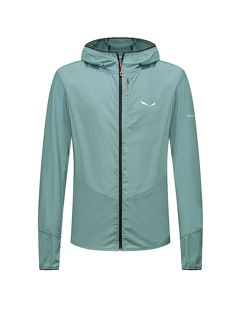 SALEWA Herren Windjacke Windbreaker Pedroc Light Hoodie mint | M