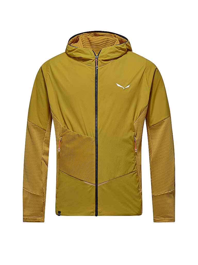 SALEWA Herren Fleecejacke Pedroc PL Wind Hoodie senf | L