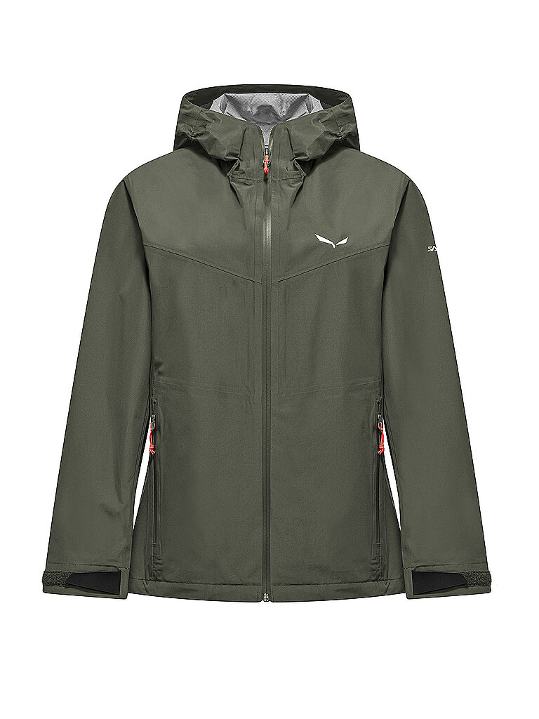 SALEWA Damen Wanderjacke Puez 2.5L Powertex olive | 38