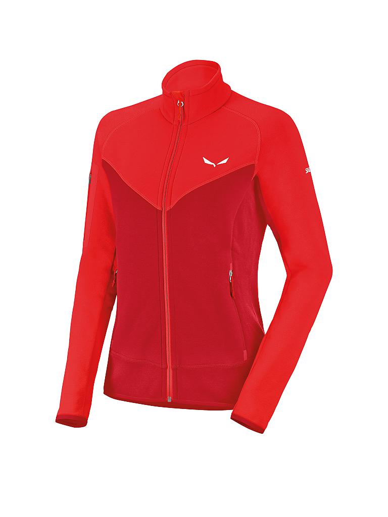 SALEWA | Damen Fleecejacke Ortles PTC | rot
