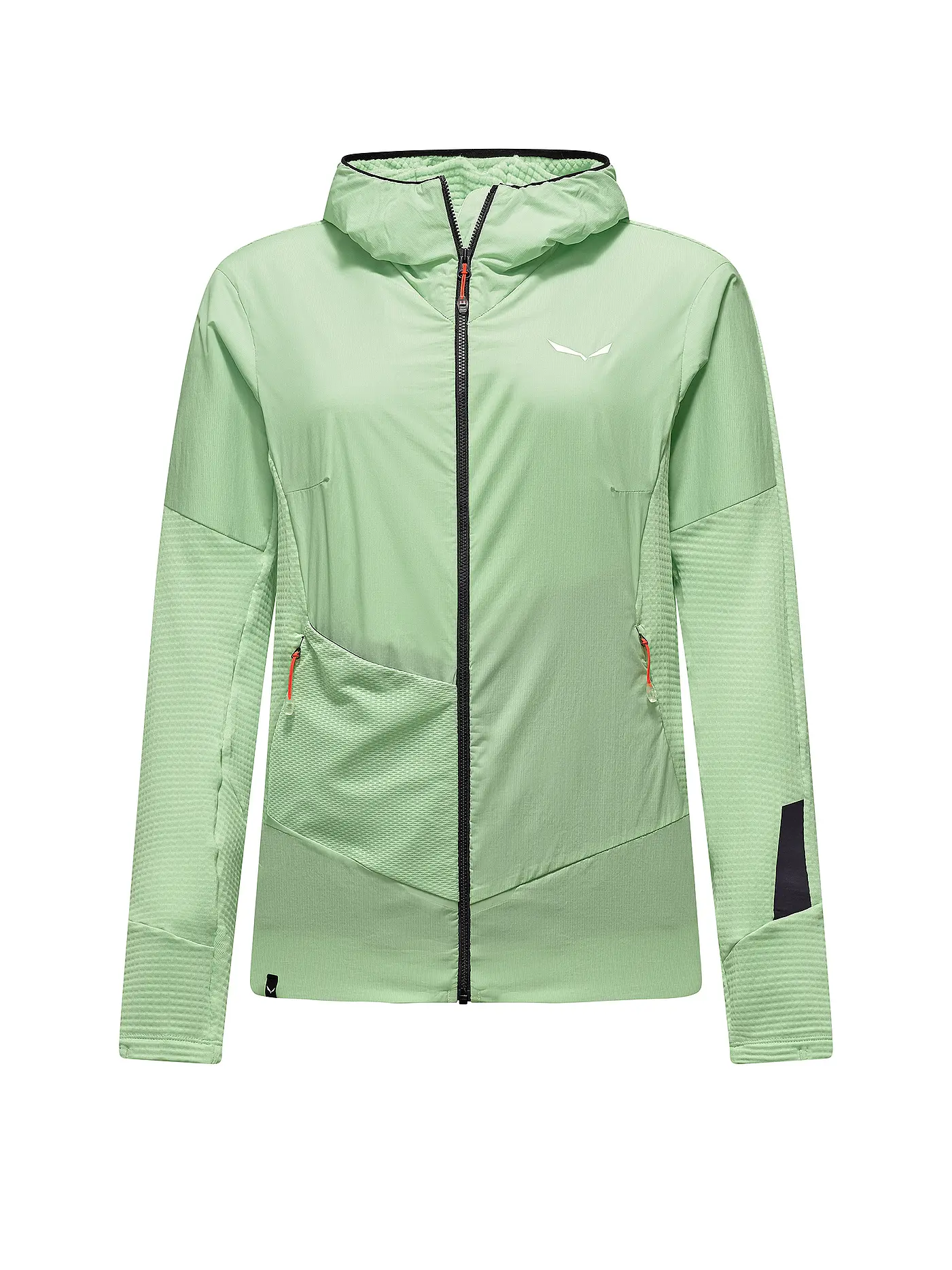 SALEWA Damen Fleecejacke Pedroc PL Wind Hoodie hellgrün