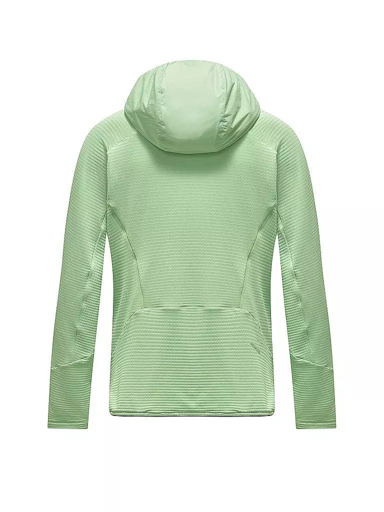 SALEWA | Damen Fleecejacke Pedroc PL Wind Hoodie | hellgrün