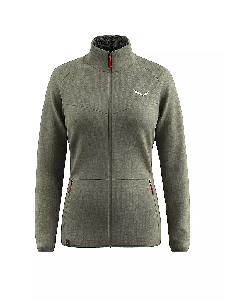 SALEWA | Damen Fleecejacke Puez Cammino Polarlite | olive