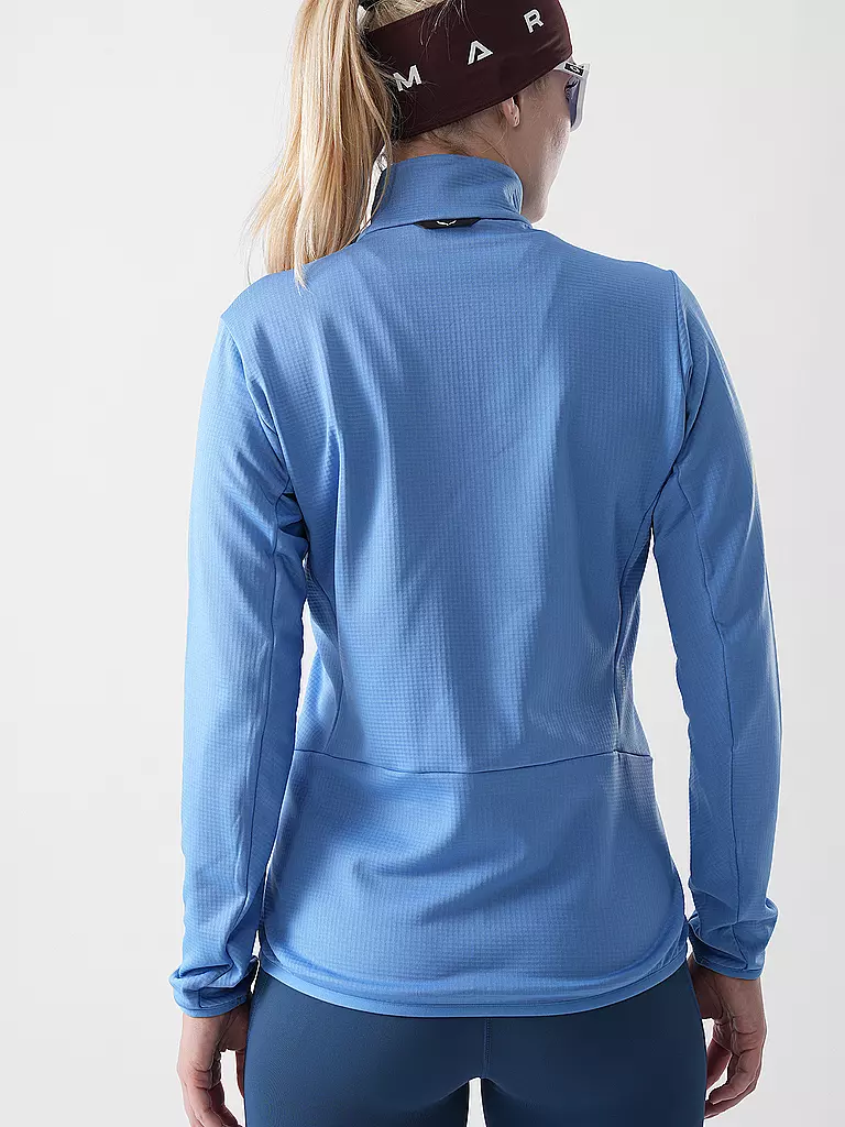 SALEWA | Damen Fleecejacke Puez Cammino Polarlite | hellblau