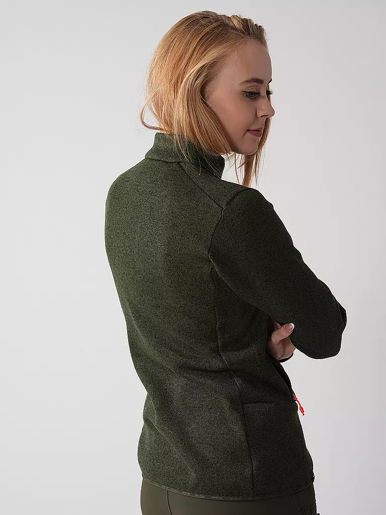 SALEWA | Damen Fleecejacke Puez Rocca PL | olive