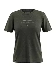 SALEWA | Damen Funktionsshirt Eagle Eitd Merino | olive