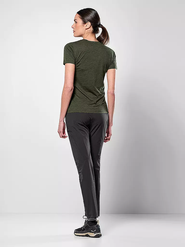 SALEWA | Damen Funktionsshirt Eagle Eitd Merino | olive
