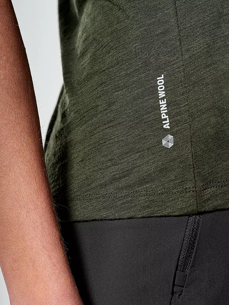SALEWA | Damen Funktionsshirt Eagle Eitd Merino | olive