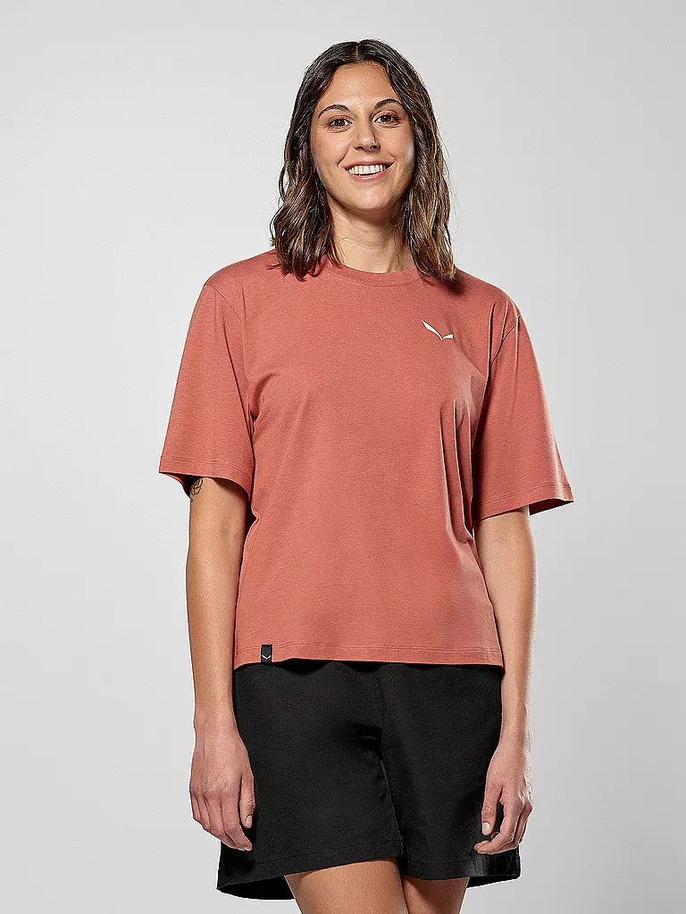 SALEWA | Damen Funktionsshirt Eagle Sunset Loose | beige