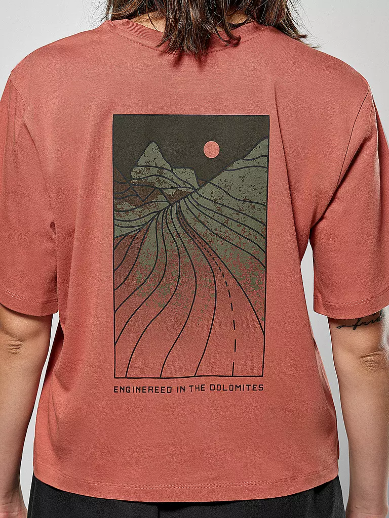 SALEWA | Damen Funktionsshirt Eagle Sunset Loose | beige
