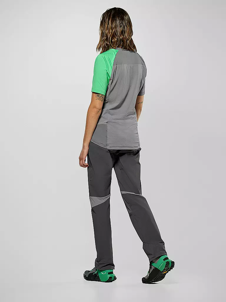 SALEWA | Damen Funktionsshirt NXT Hybrid | hellgrau