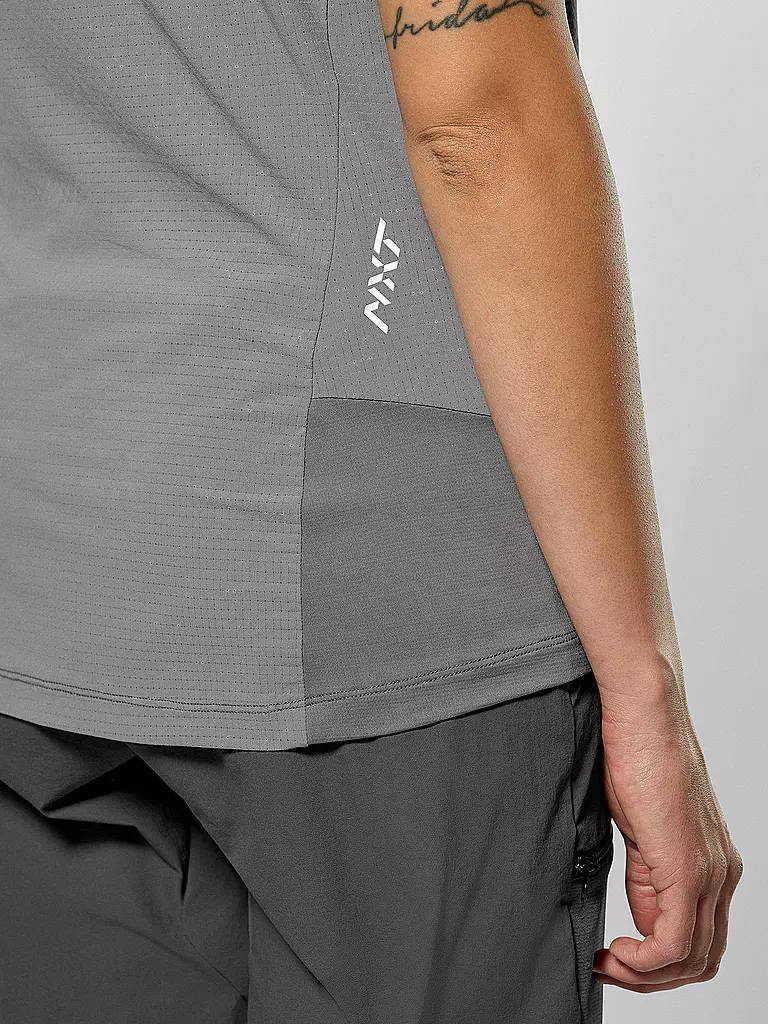 SALEWA | Damen Funktionsshirt NXT Hybrid | hellgrau